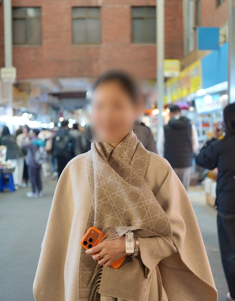 디올 겨울 신상 까나쥬 캐시미어 머플러 언박싱&착샷