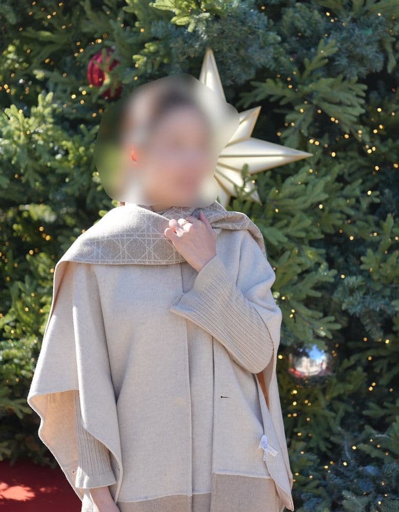 디올 겨울 신상 까나쥬 캐시미어 머플러 언박싱&착샷