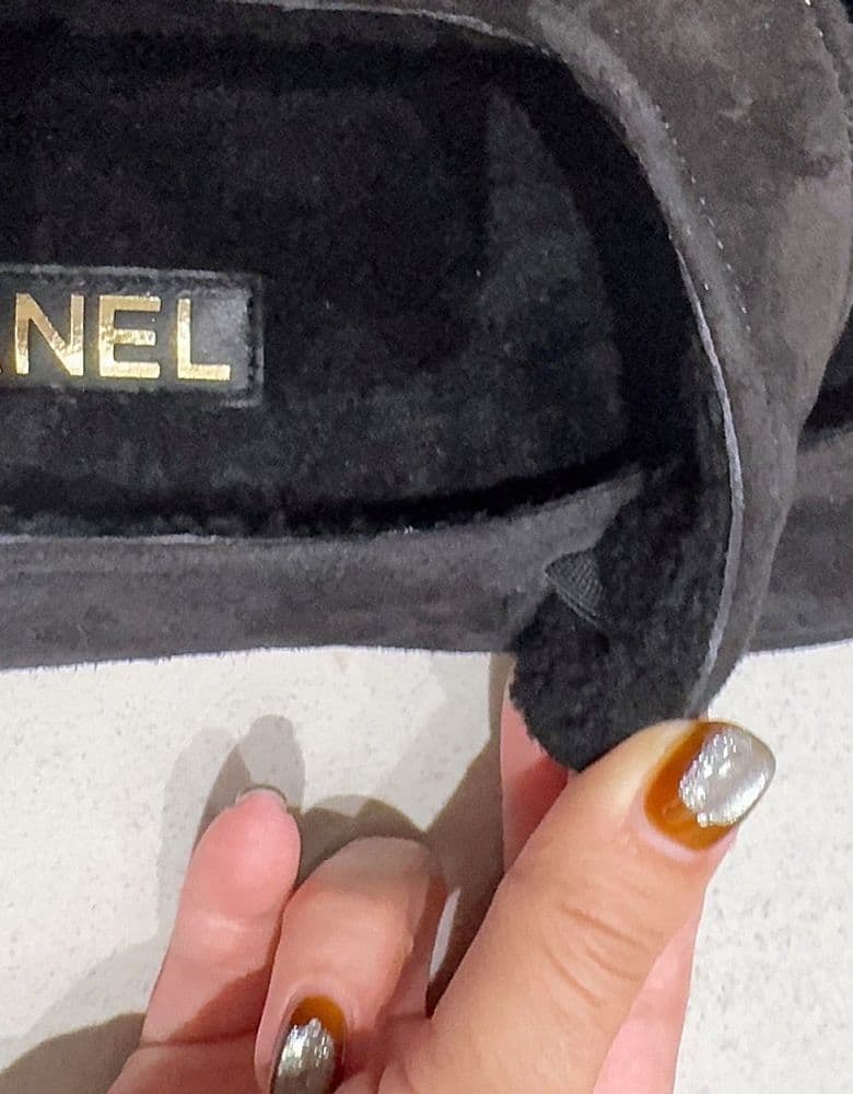 Chanel Mary Jane Shearling