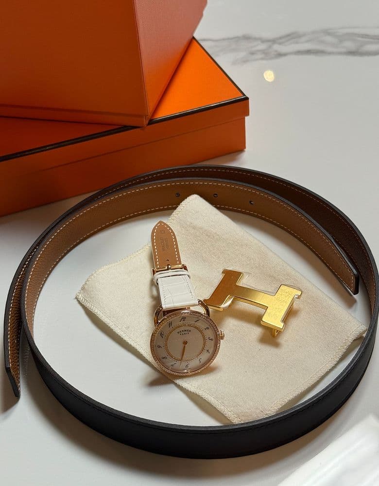 Hermès Arceau Watch & Constance Belt