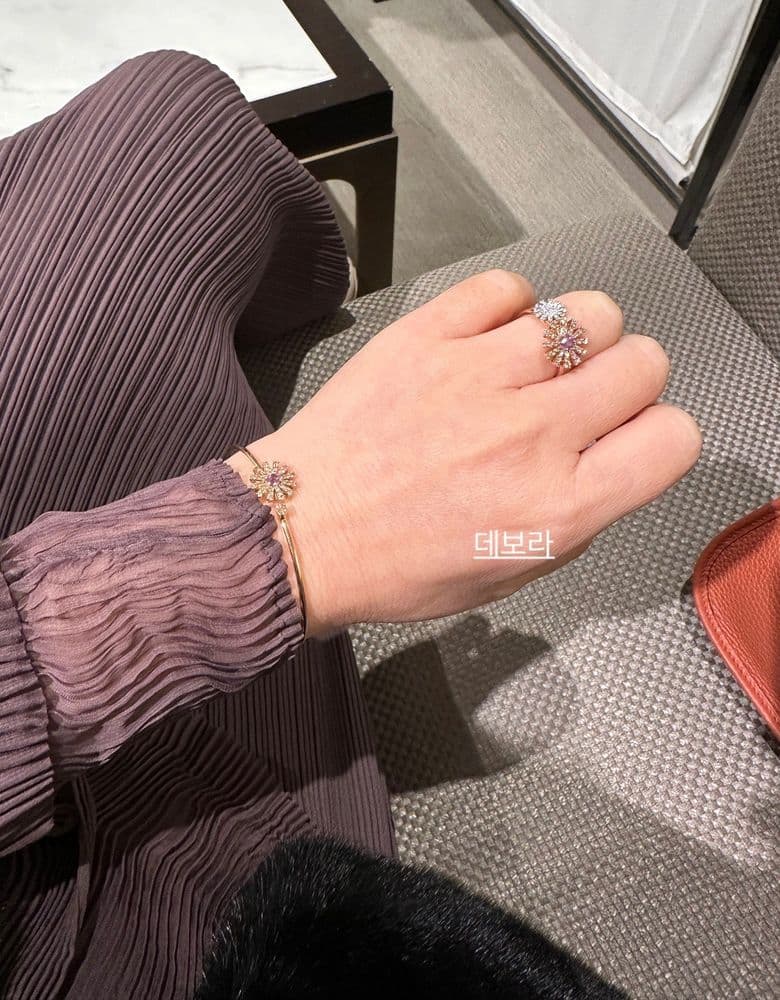 다미아니 마르게리타 로즈 골드 반지