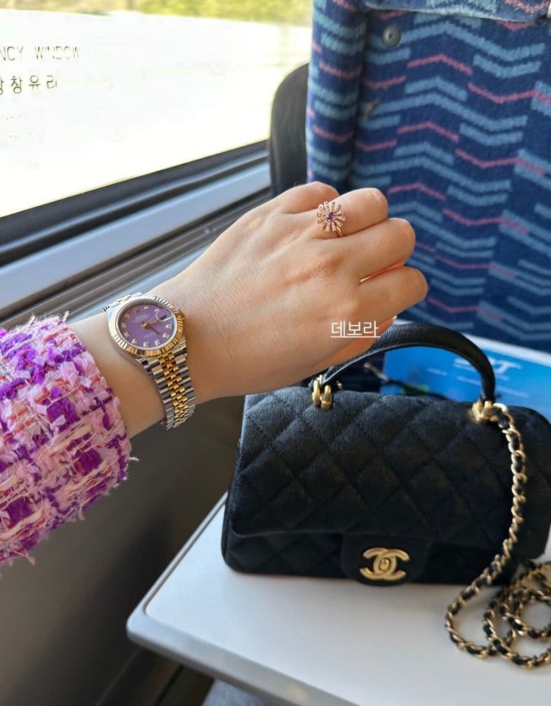 다미아니 마르게리타 로즈 골드 반지