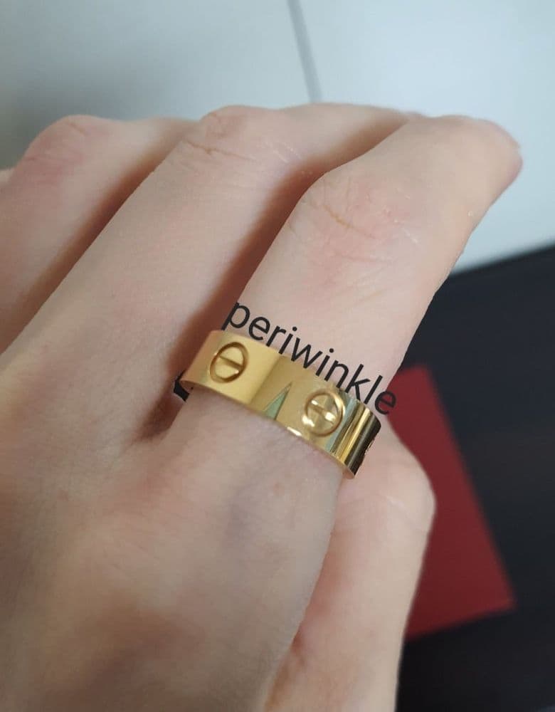 Cartier Love Ring, classic