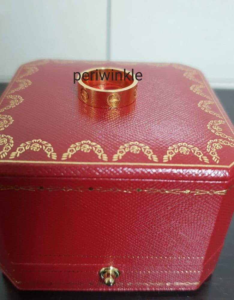 Cartier Love Ring, classic