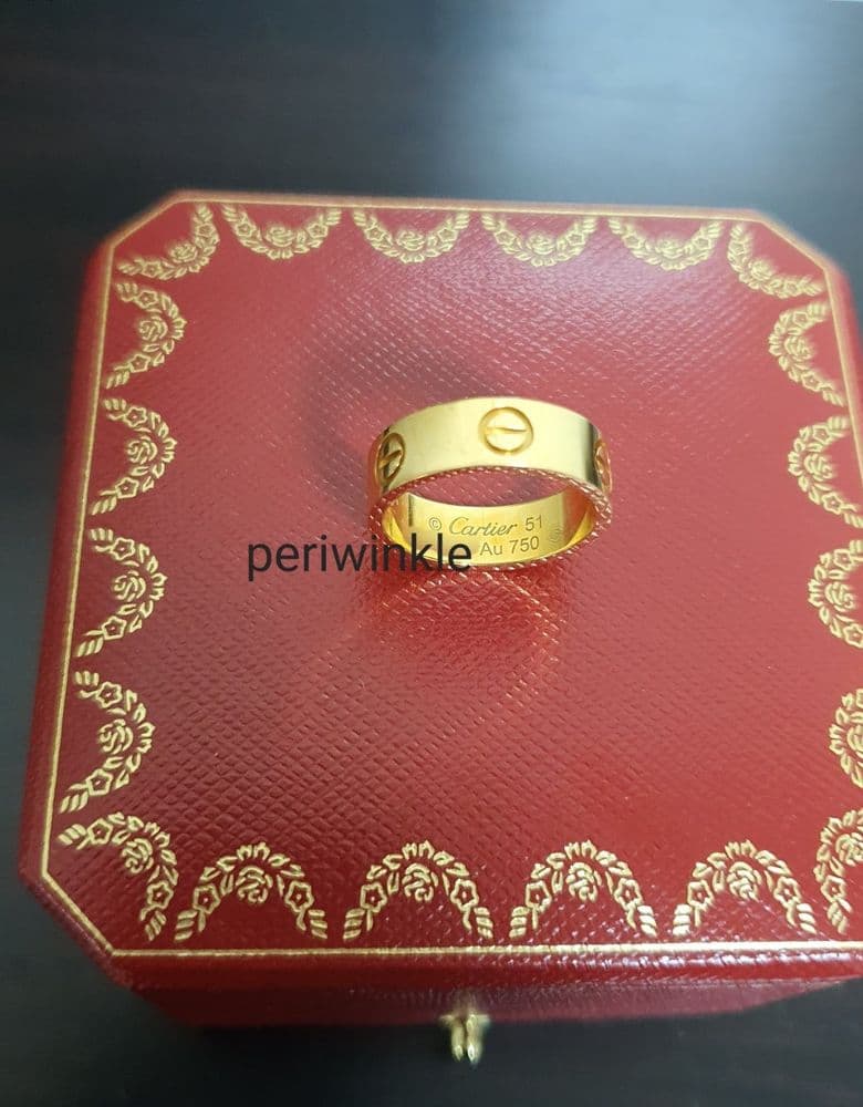 Cartier Love Ring, classic