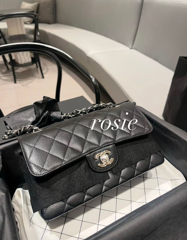 Chanel Classic Small with Silver Hardware