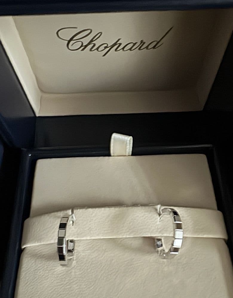 Chopard Ice Cube Hoop Earrings