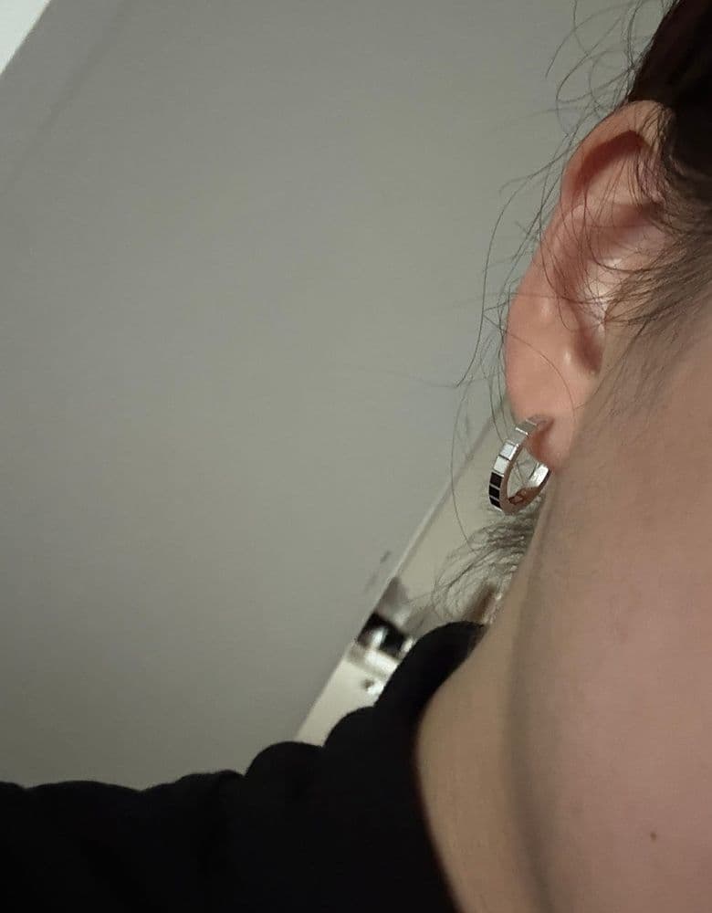 Chopard Ice Cube Hoop Earrings