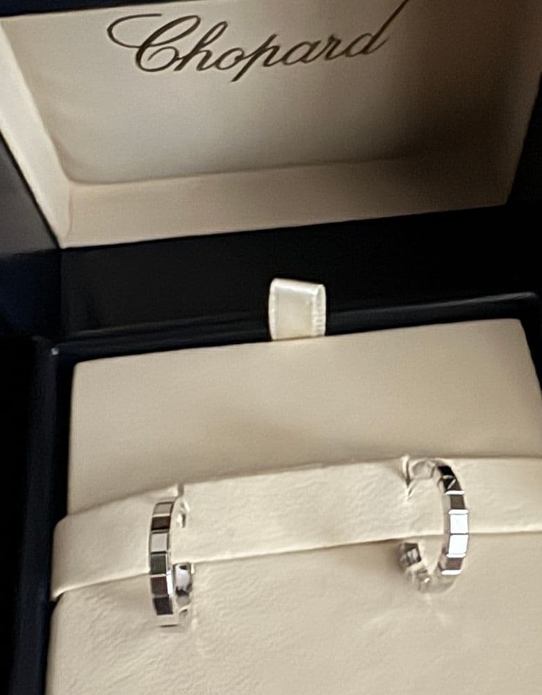 Chopard Ice Cube Hoop Earrings