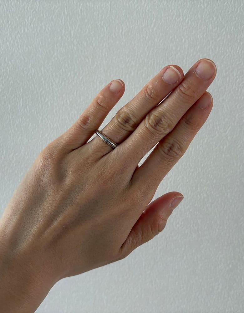 Tiffany Milgrain Ring