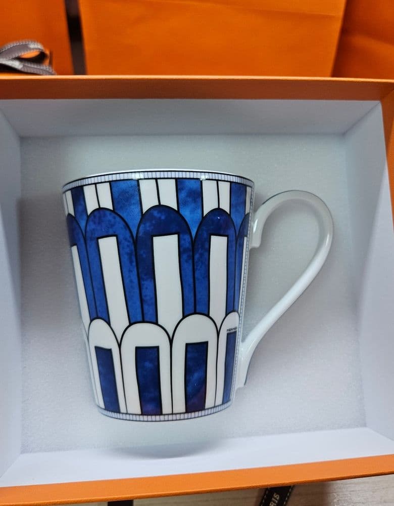 에르메스 블루다이아 머그잔