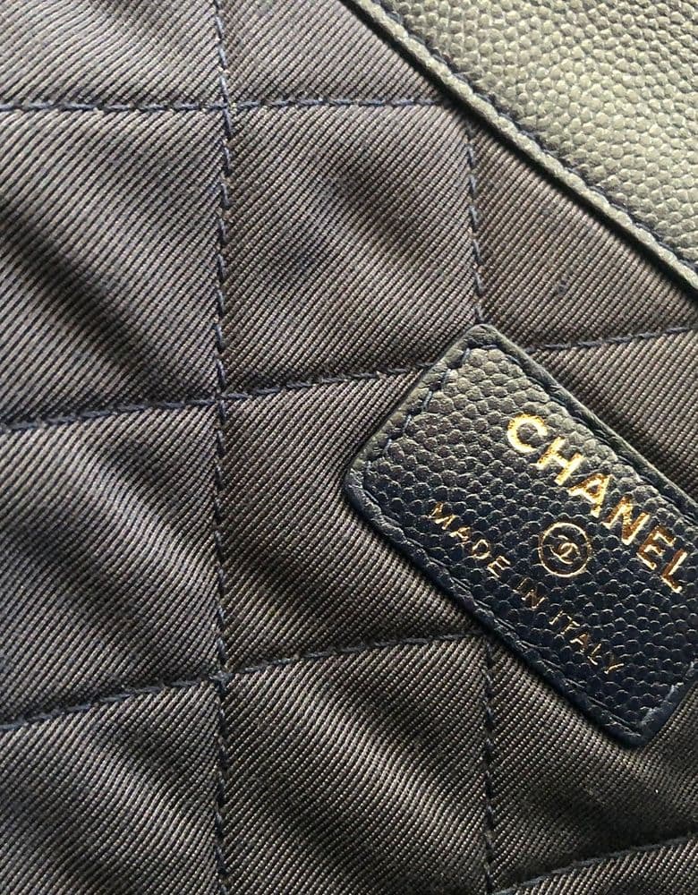 Chanel Clutch Bag in Caviar Leather