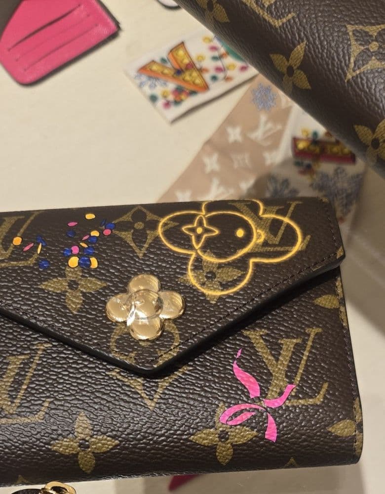 Louis Vuitton Christmas Vivienne Wallet (Limited Edition Holiday Item)