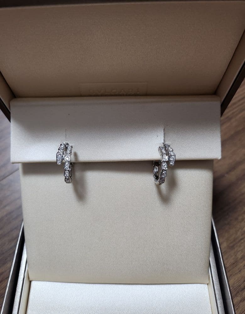 The ultimate trinity of luxury hoop earrings.