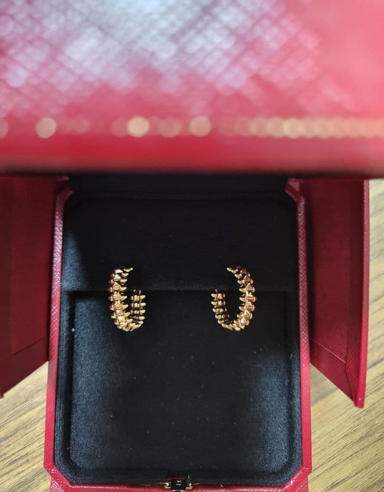 The ultimate trinity of luxury hoop earrings.