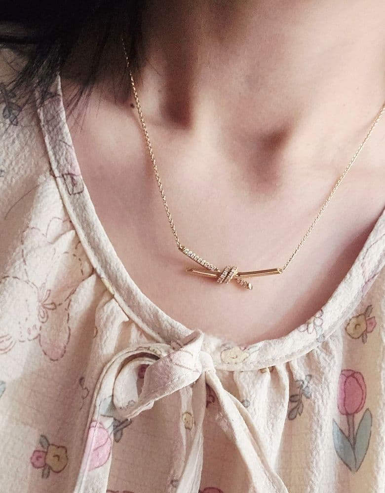 Tiffany Knot Necklace