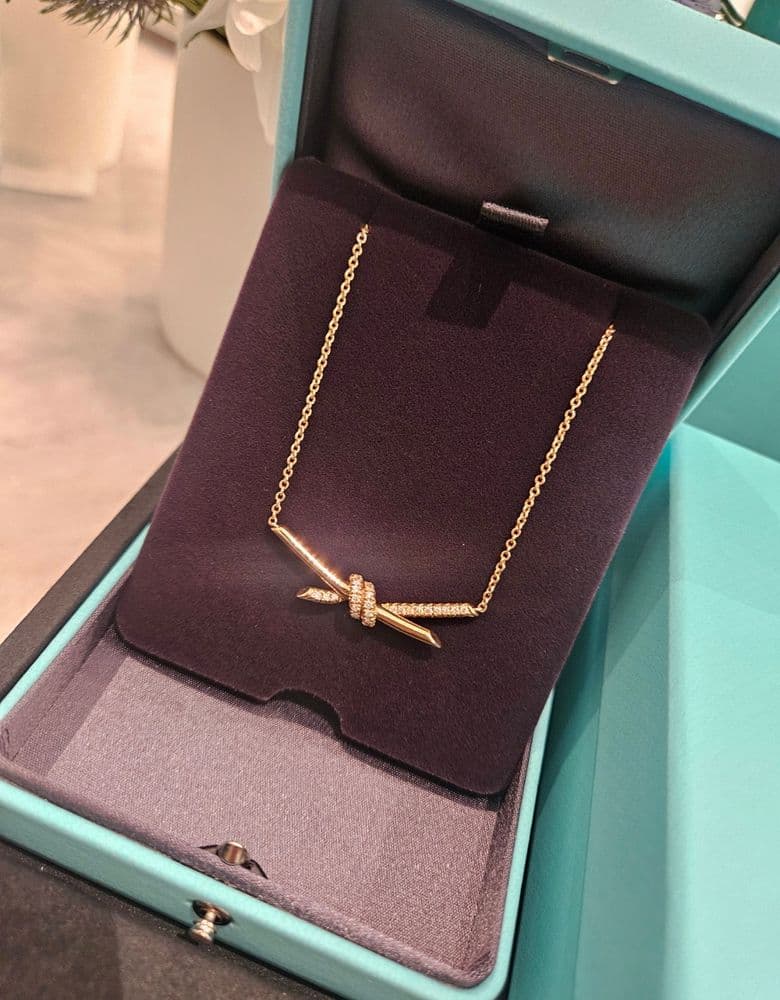 Tiffany Knot Necklace