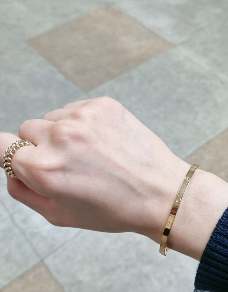 까르띠에 클래쉬링 옐골 