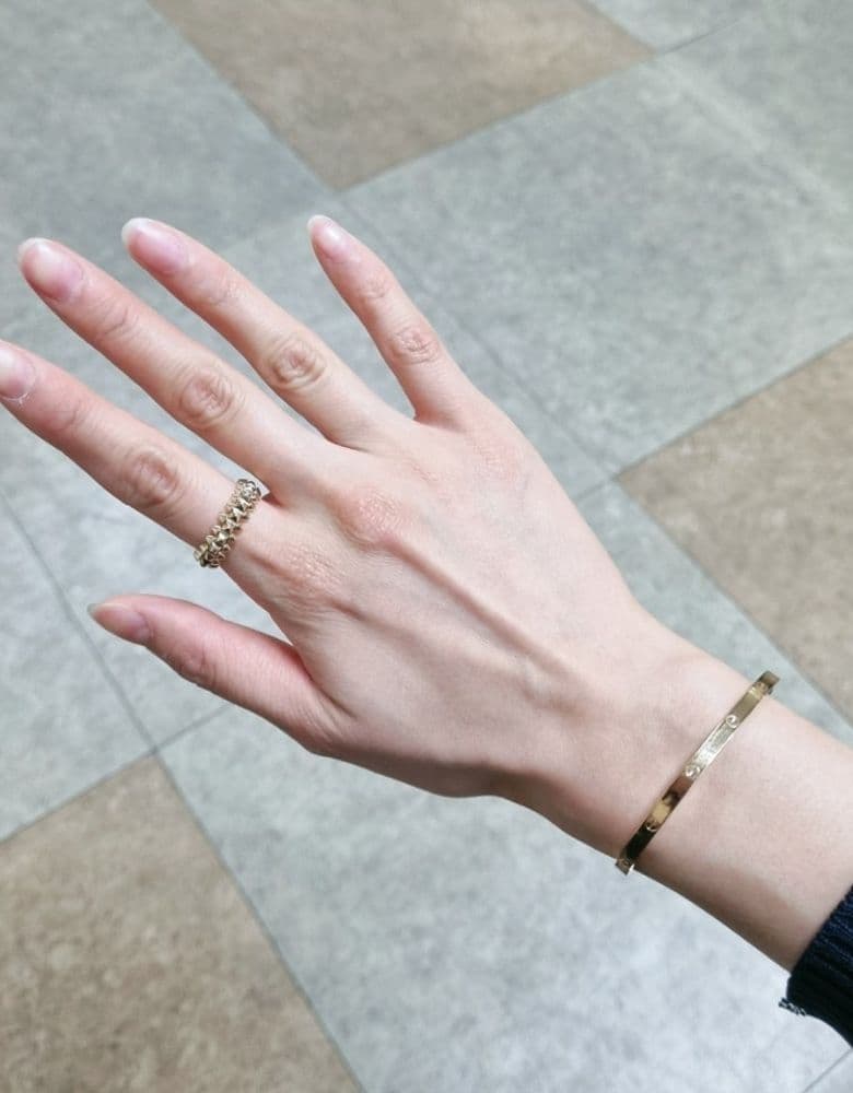 까르띠에 클래쉬링 옐골 