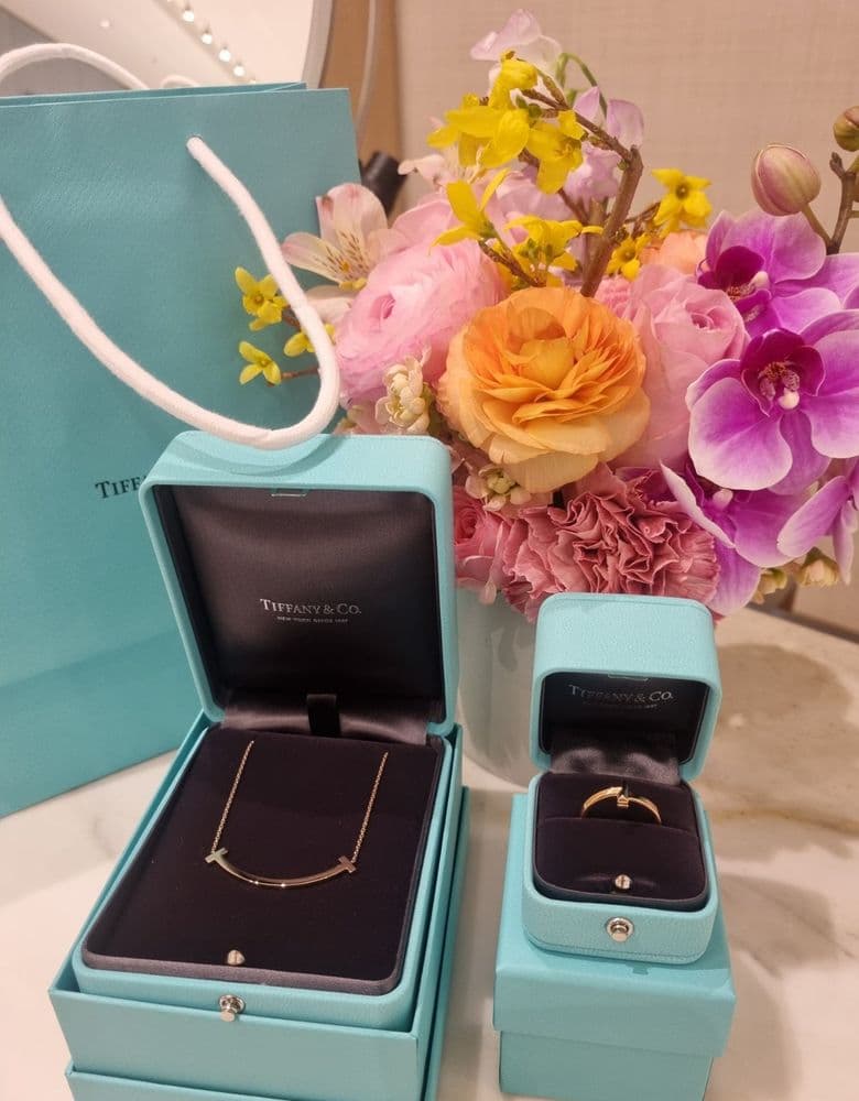 티파니 스마일목걸이, 티원링