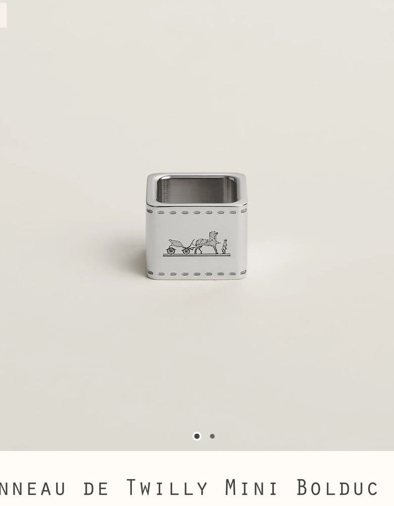 에르메스 트윌리링 볼딕 미니