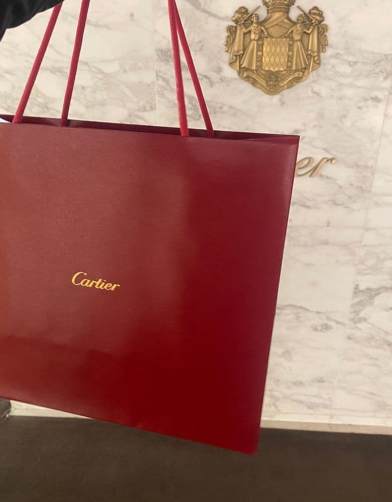 까르띠에 발롱블루 다이아