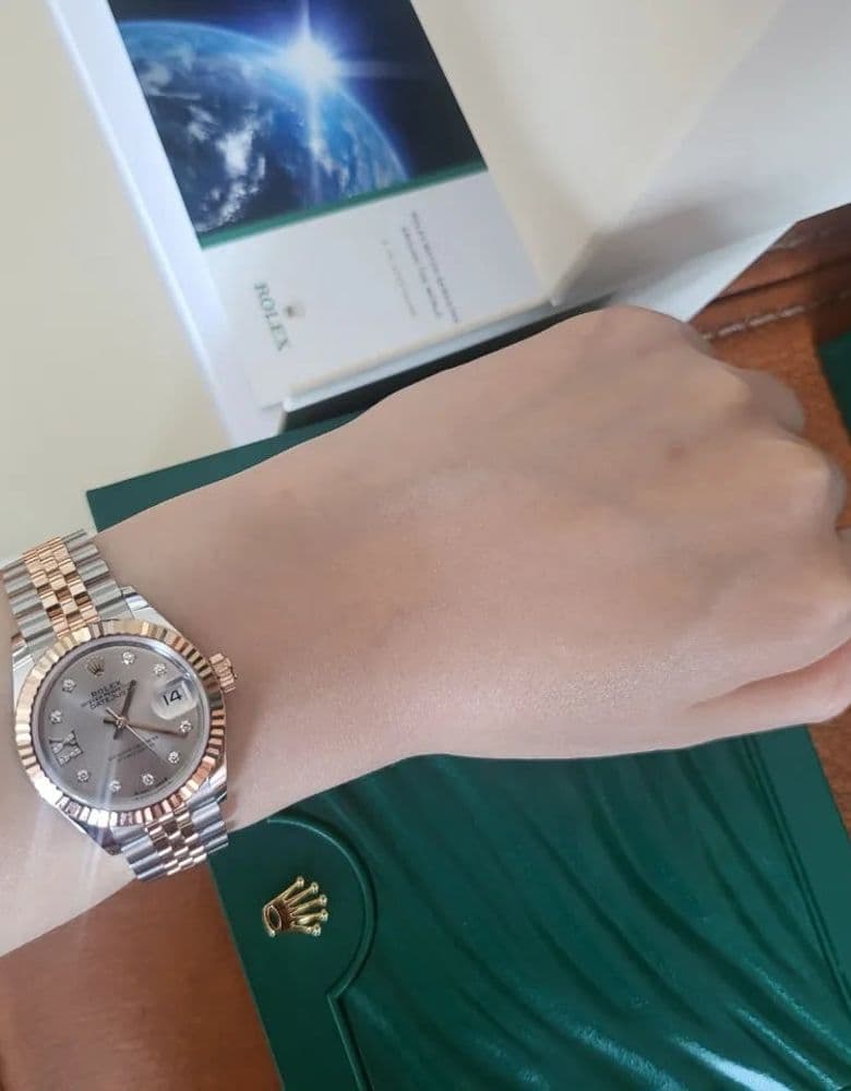 롤렉스(ROLEX) 레이디 데이 저스트 별다이아