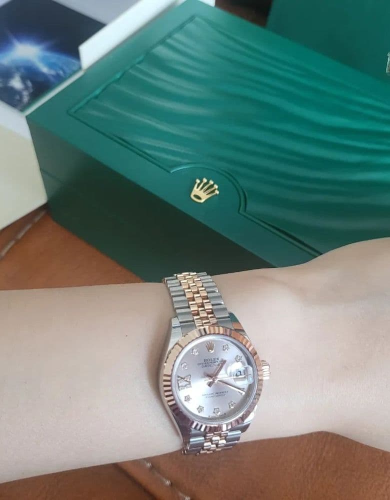 롤렉스(ROLEX) 레이디 데이 저스트 별다이아