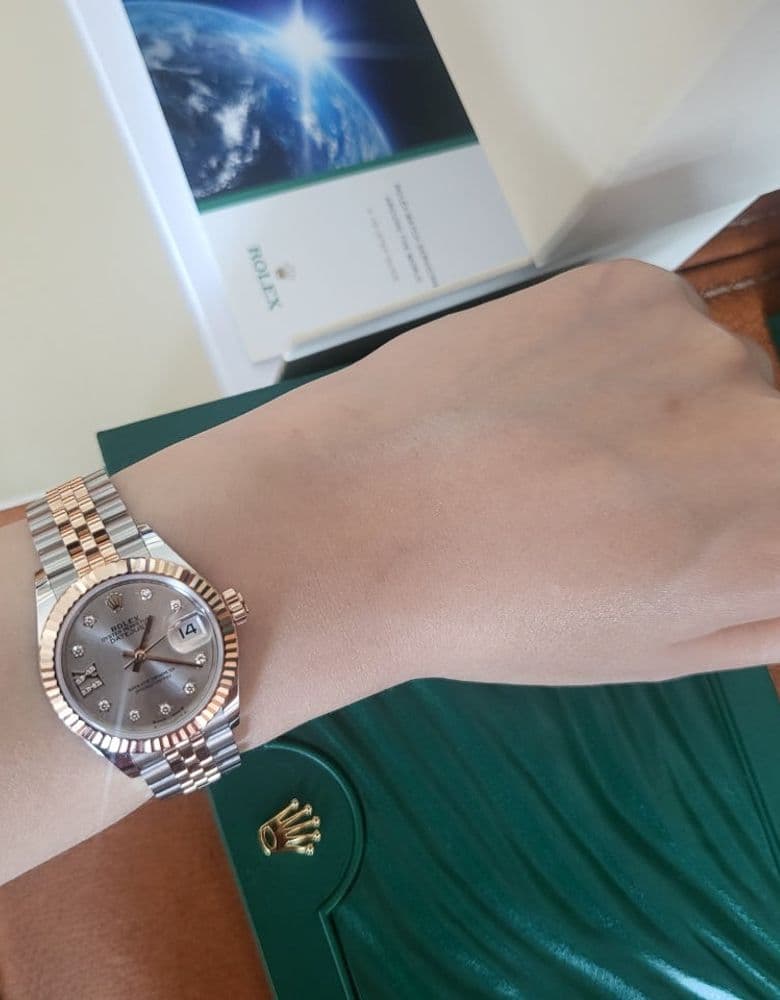 롤렉스(ROLEX) 레이디 데이 저스트 별다이아