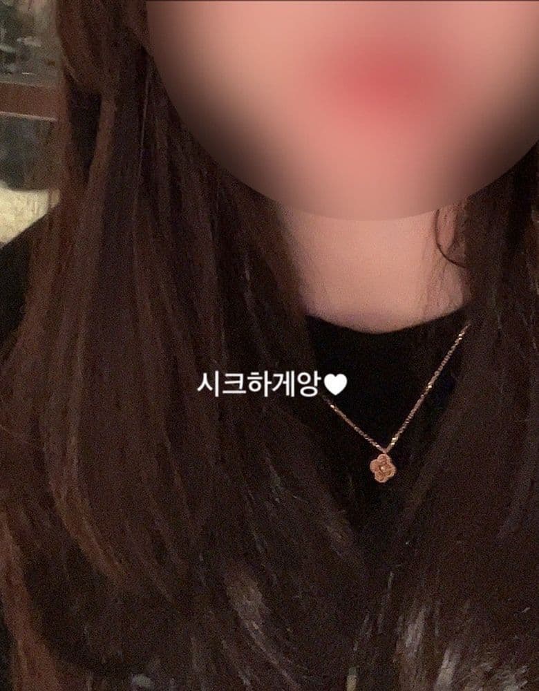 반클리프 스위트 알함브라 목걸이