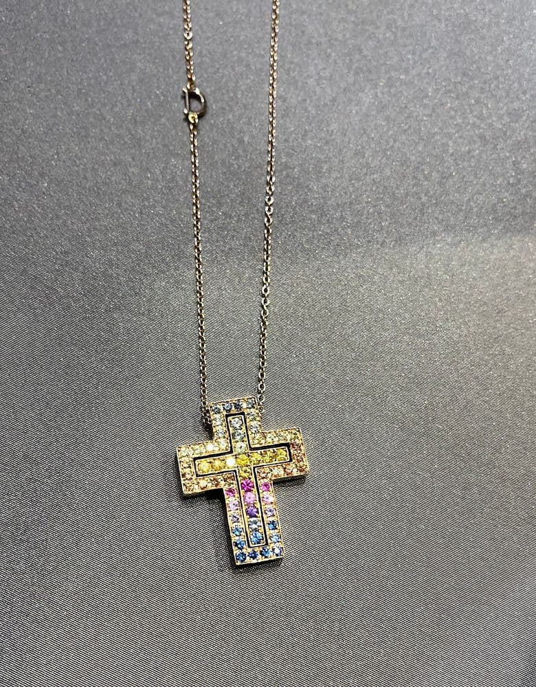 다미아니 벨에포크 레인보우 미디움 네크리스