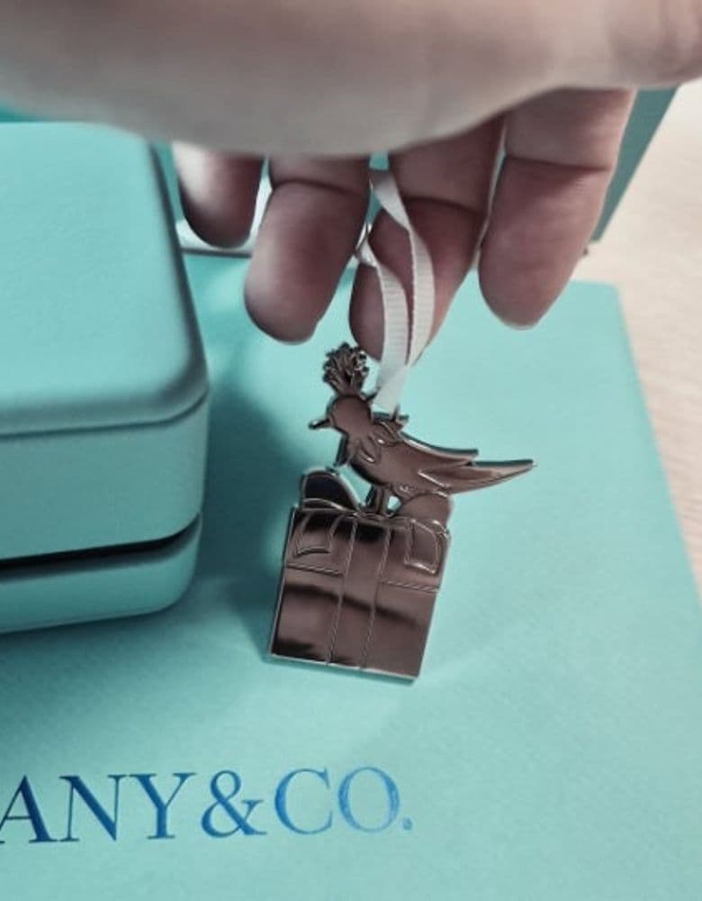 티파니 하드웨어  마이크로 링크 로즈골드