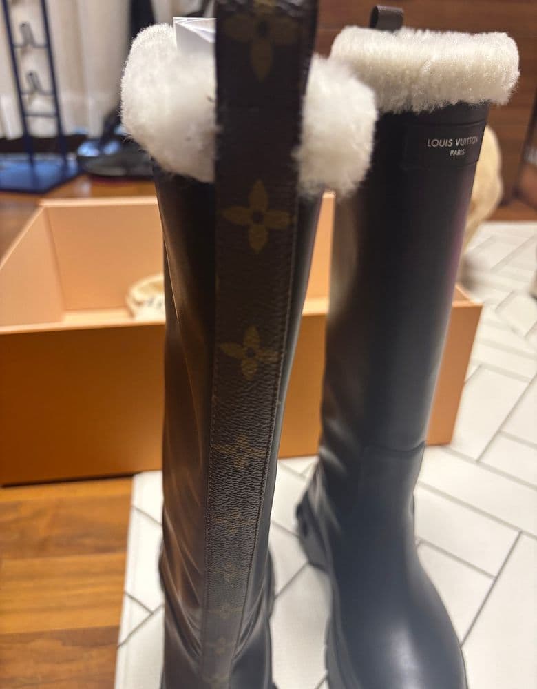 루이비통 털부츠