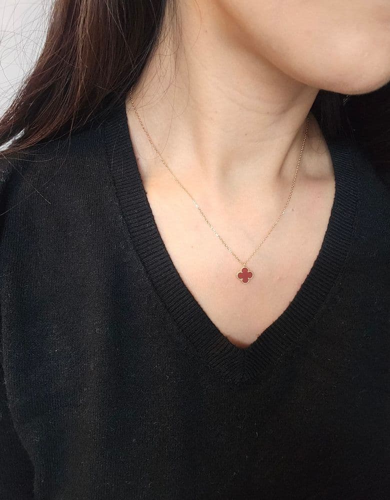 반클리프 스윗 커넬리언 목걸이