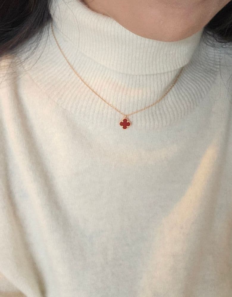 반클리프 스윗 커넬리언 목걸이