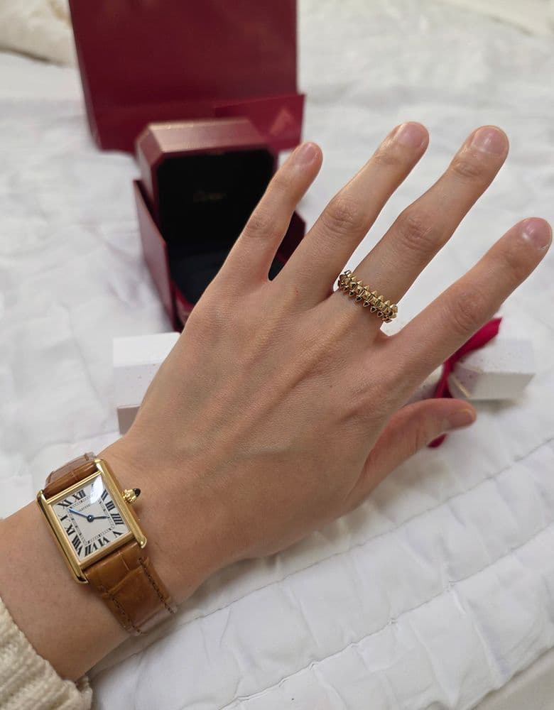 까르띠에 클래쉬드링 옐골 스몰