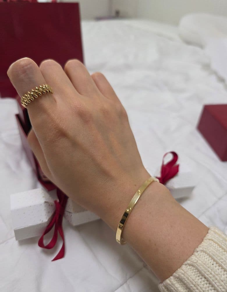 까르띠에 클래쉬드링 옐골 스몰