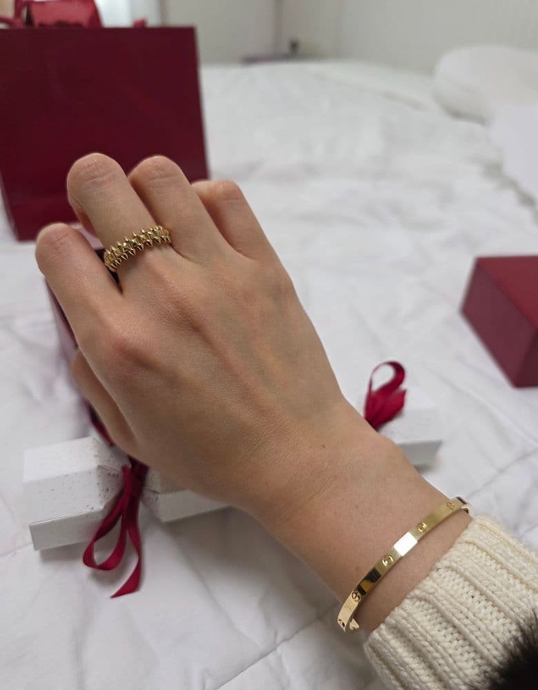 까르띠에 클래쉬드링 옐골 스몰