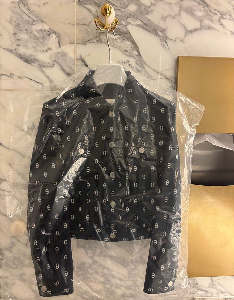 에르메스 샹달 데님 자켓