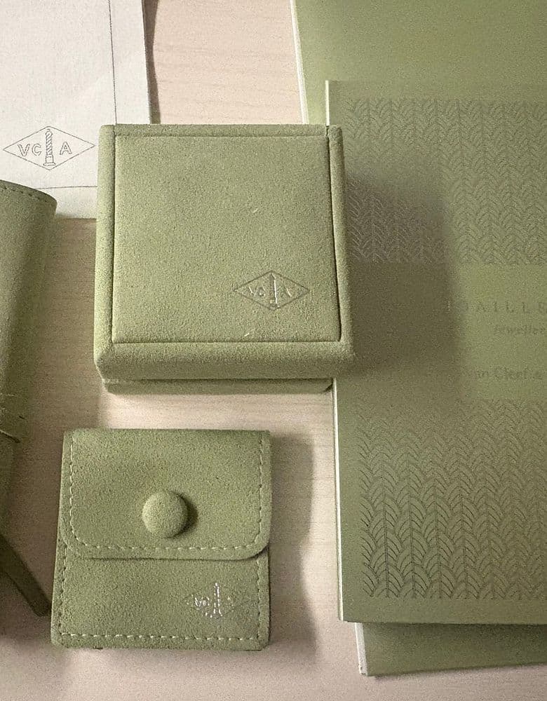 반클리프 알함브라 스윗 마더오프펄 화이트 골드