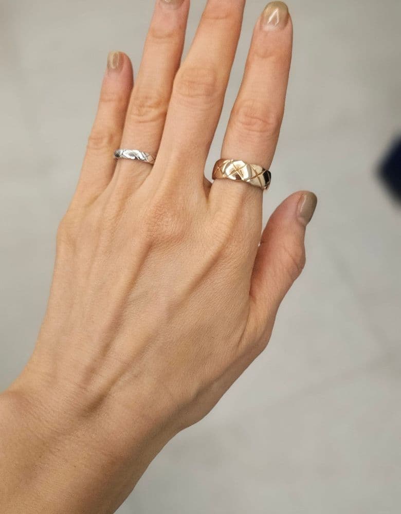 샤넬 코코 크러쉬 링 화이트 골드 미니 추가 구입