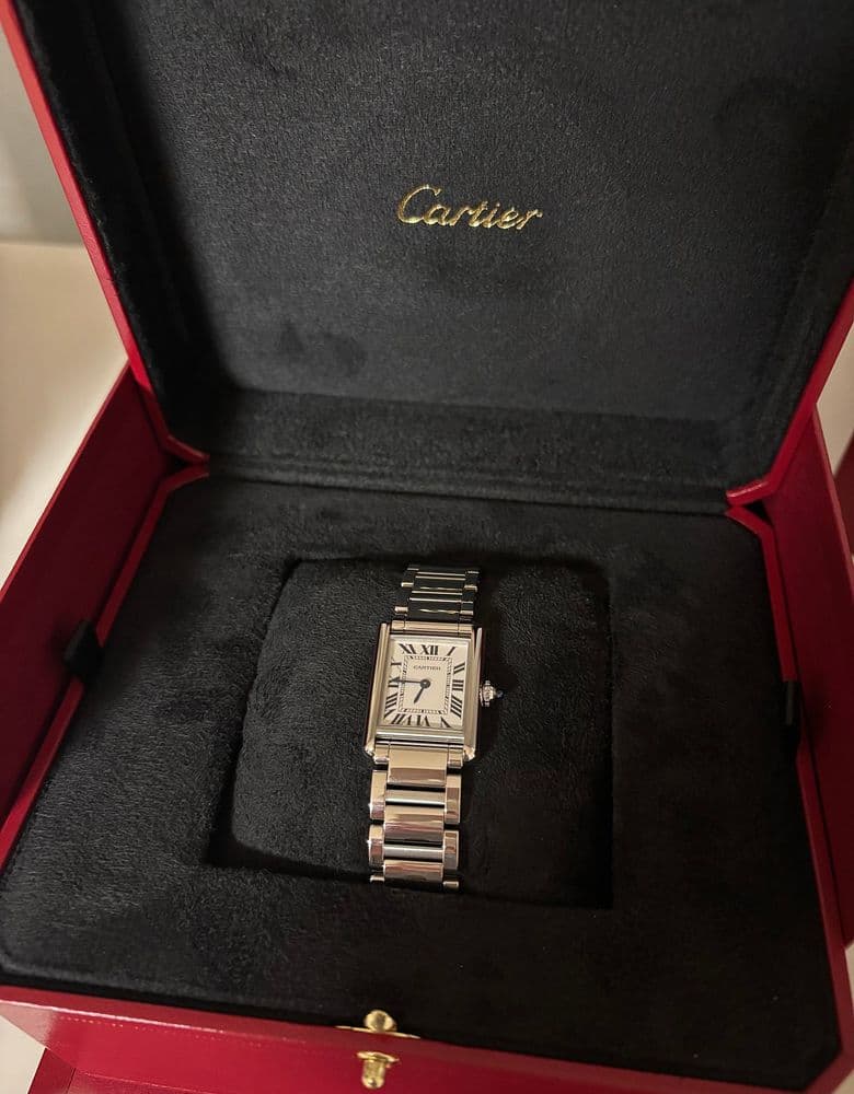 까르띠에 탱크머스트 스틸