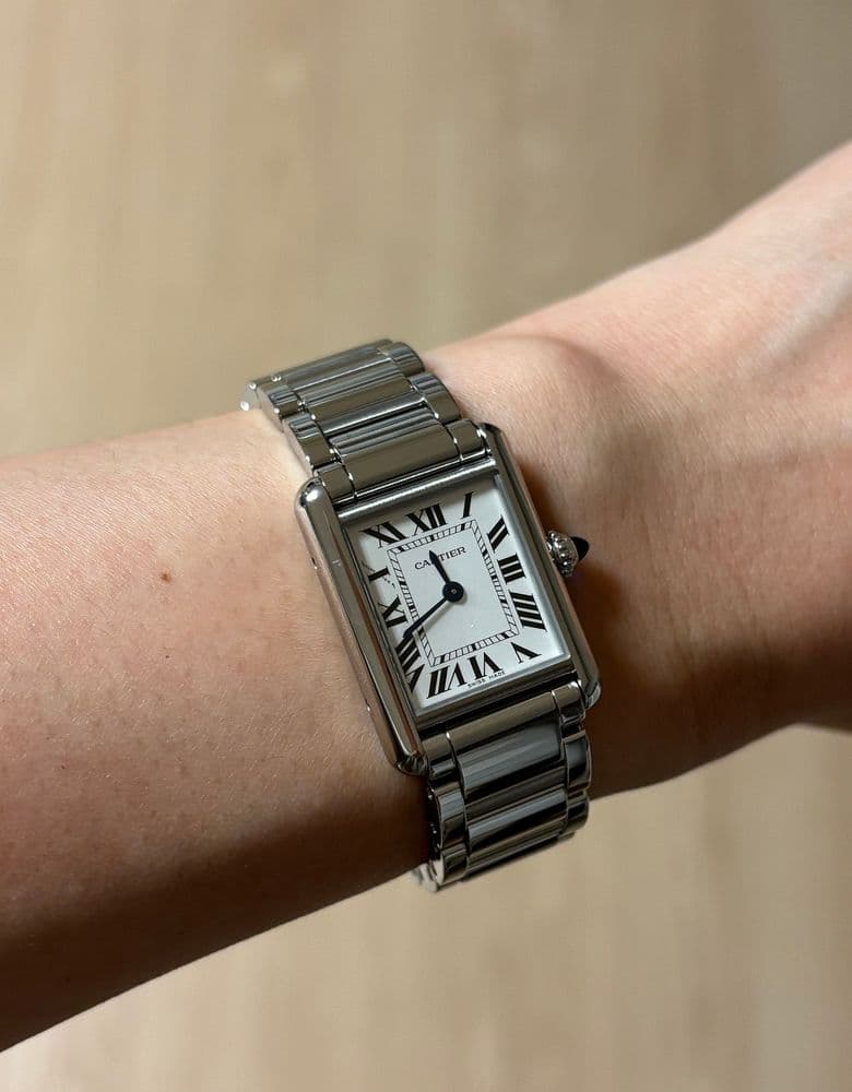 까르띠에 탱크머스트 스틸