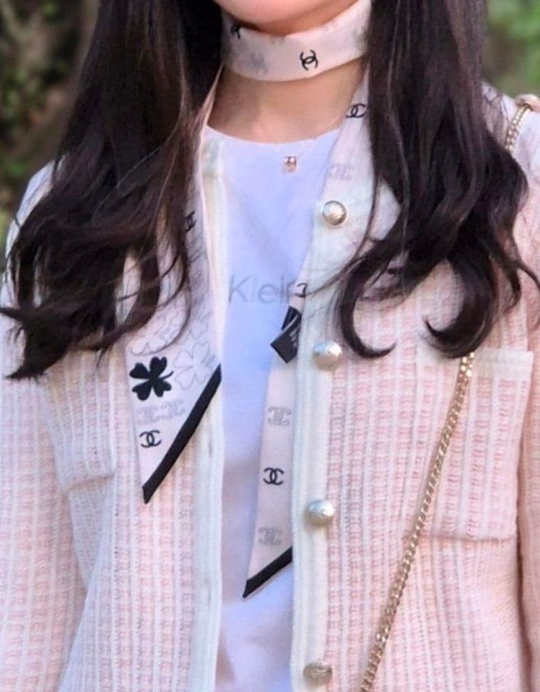 샤넬 트윌리(연핑크) 내돈내산 리뷰