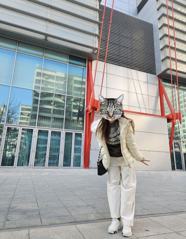 루이비통 그래픽 시그니처 니트 풀오버 s 사이즈 언박싱 & 착용 후기