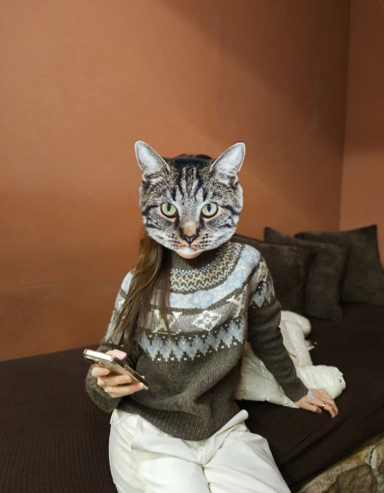 루이비통 그래픽 시그니처 니트 풀오버 s 사이즈 언박싱 & 착용 후기