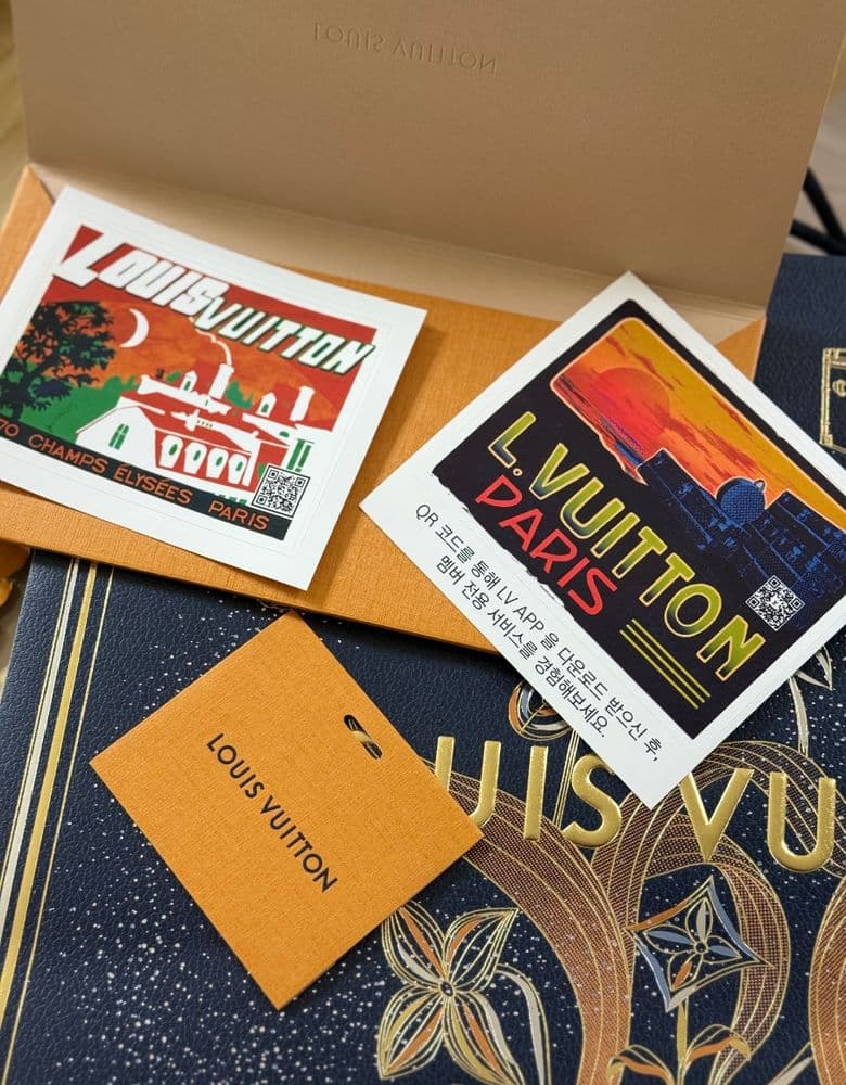 루이비통 그래픽 시그니처 니트 풀오버 s 사이즈 언박싱 & 착용 후기