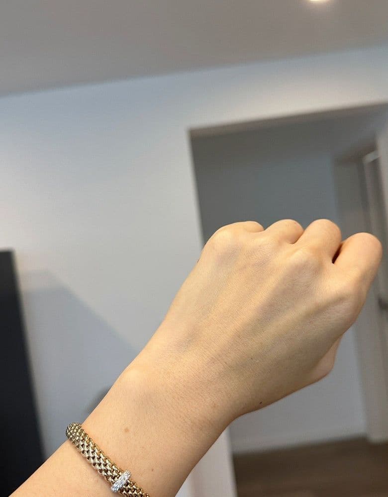 포페 팔찌 옐로우 골드