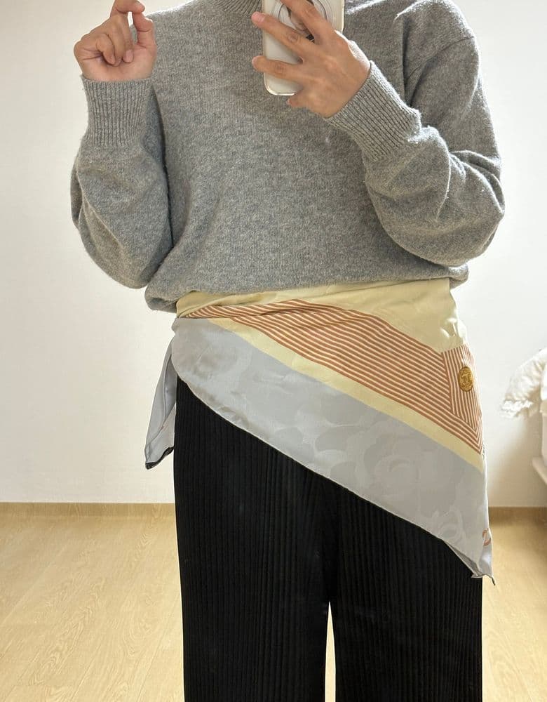 샤넬 스카프 AAB623