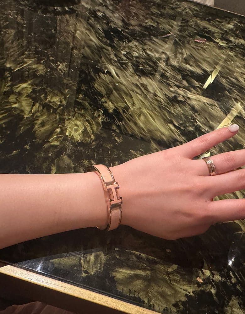 에르메스 클릭H 글리터 브레이슬릿